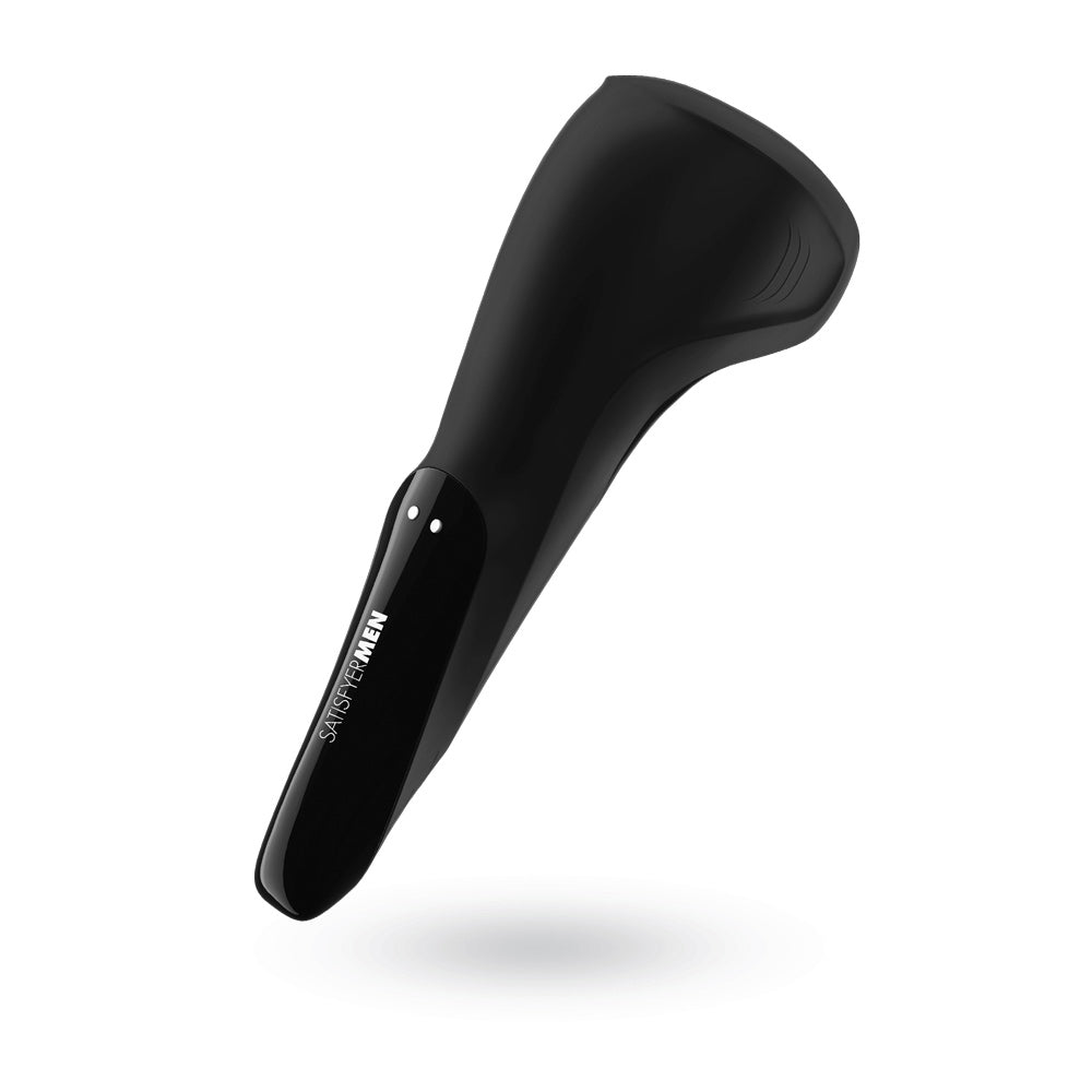 Satisfyer Black Men Wand Vibrating Masturbator 35 Settings