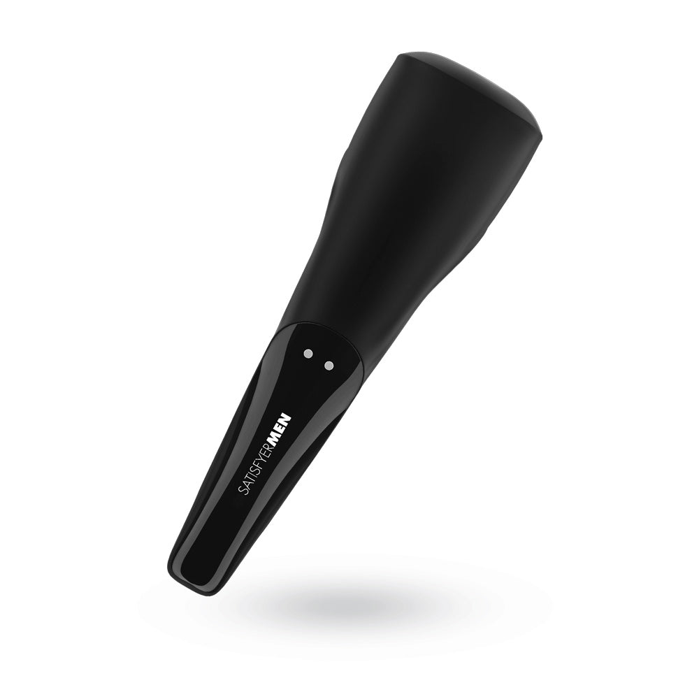 Satisfyer Black Men Wand Vibrating Masturbator 35 Settings