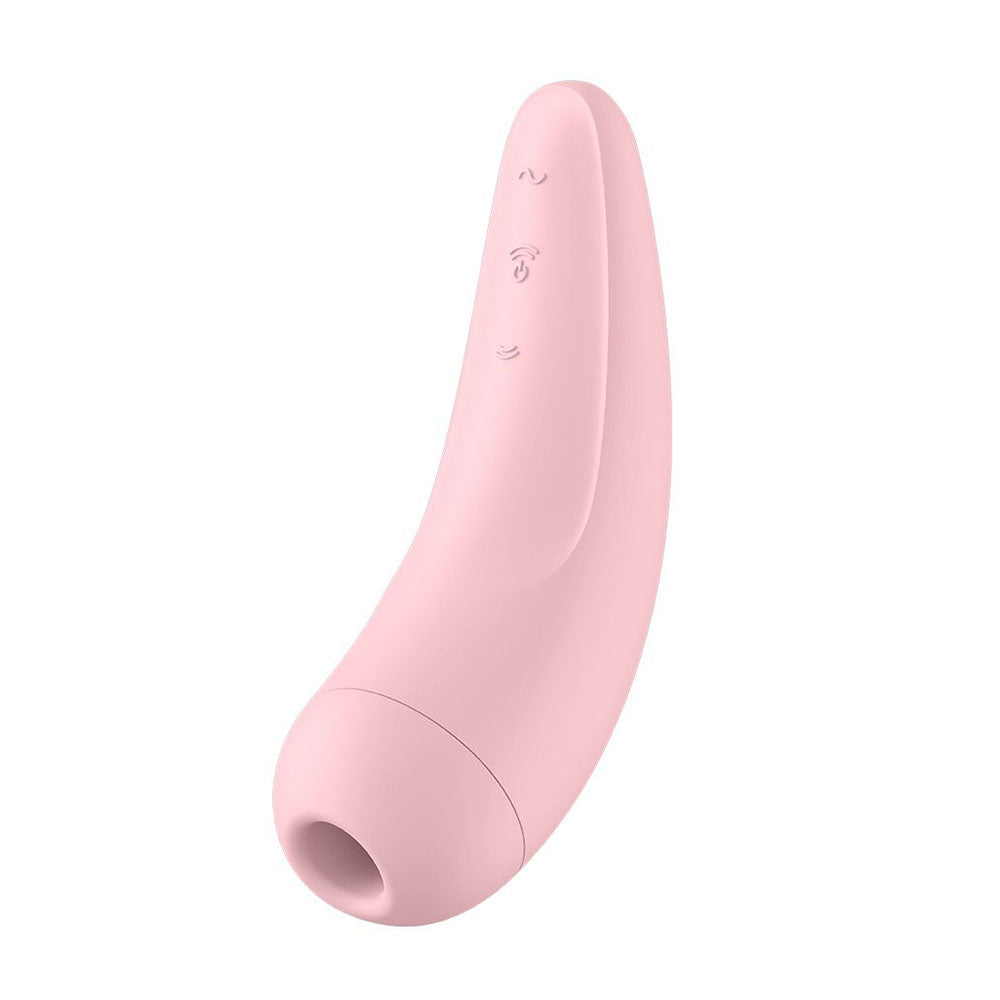 Satisfyer Pink Curvy 2 Plus App Controlled Clitoral Massager