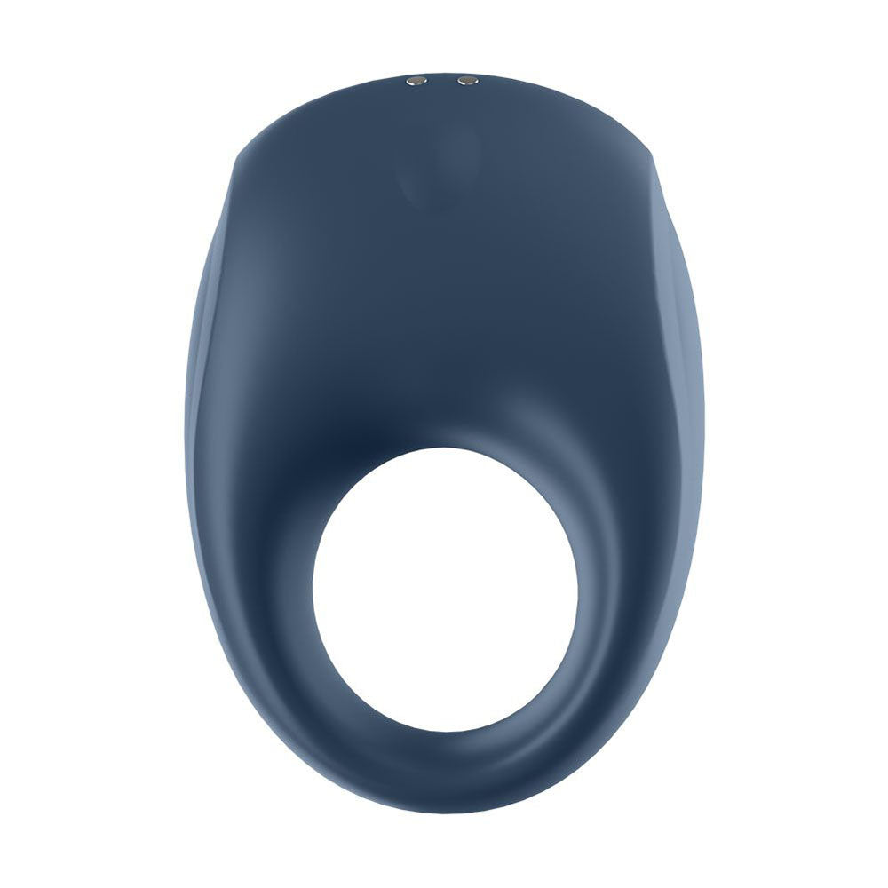 Satisfyer Blue Strong One App Controlled Silicone Cock Ring
