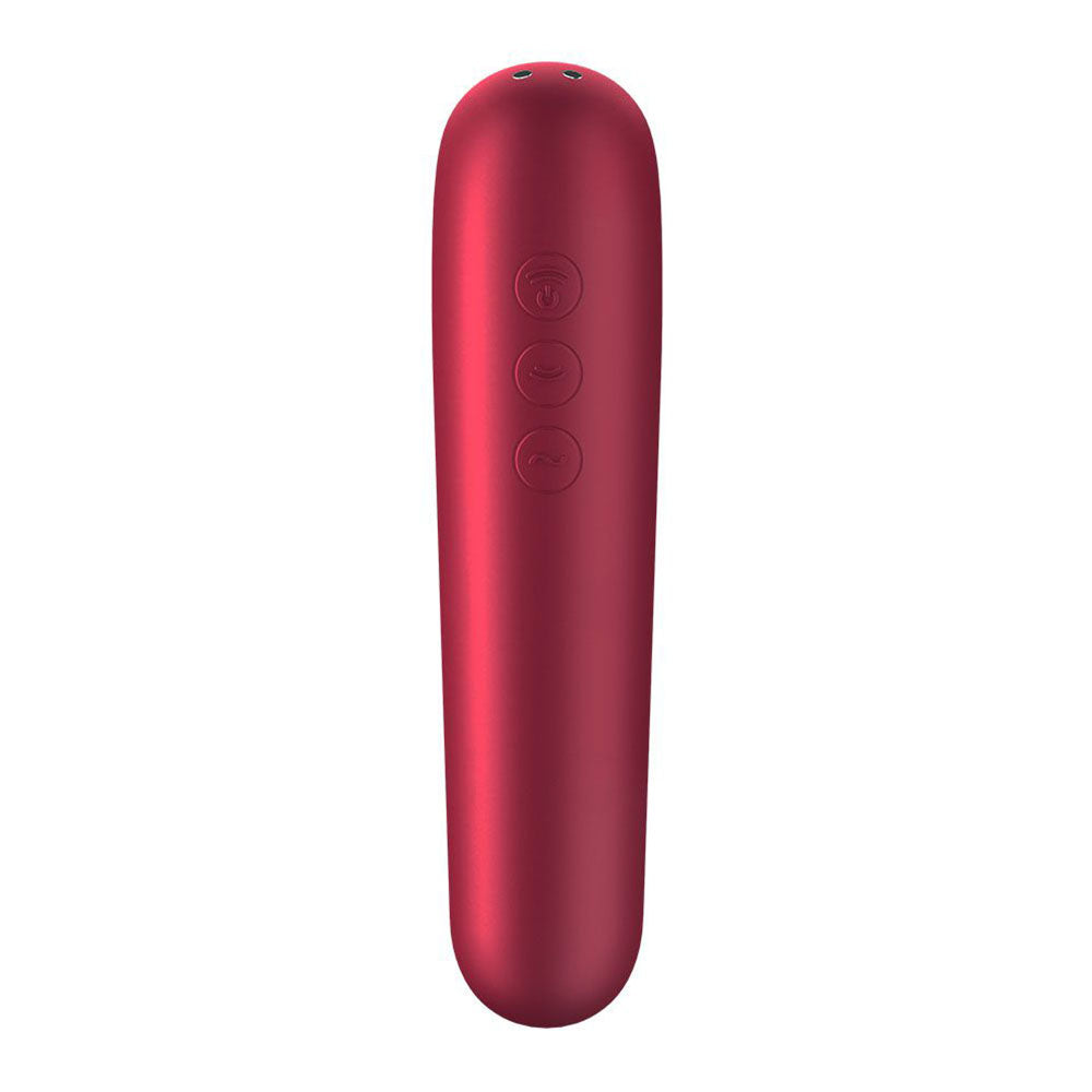 Satisfyer Red Dual Love Clitoral Massager App Enabled