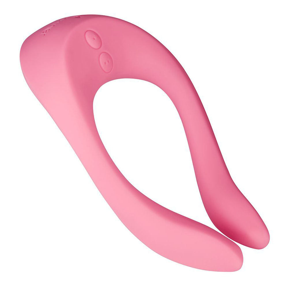 Satisfyer Pink Partner Multifun 2 Vibrator with Dual Motors