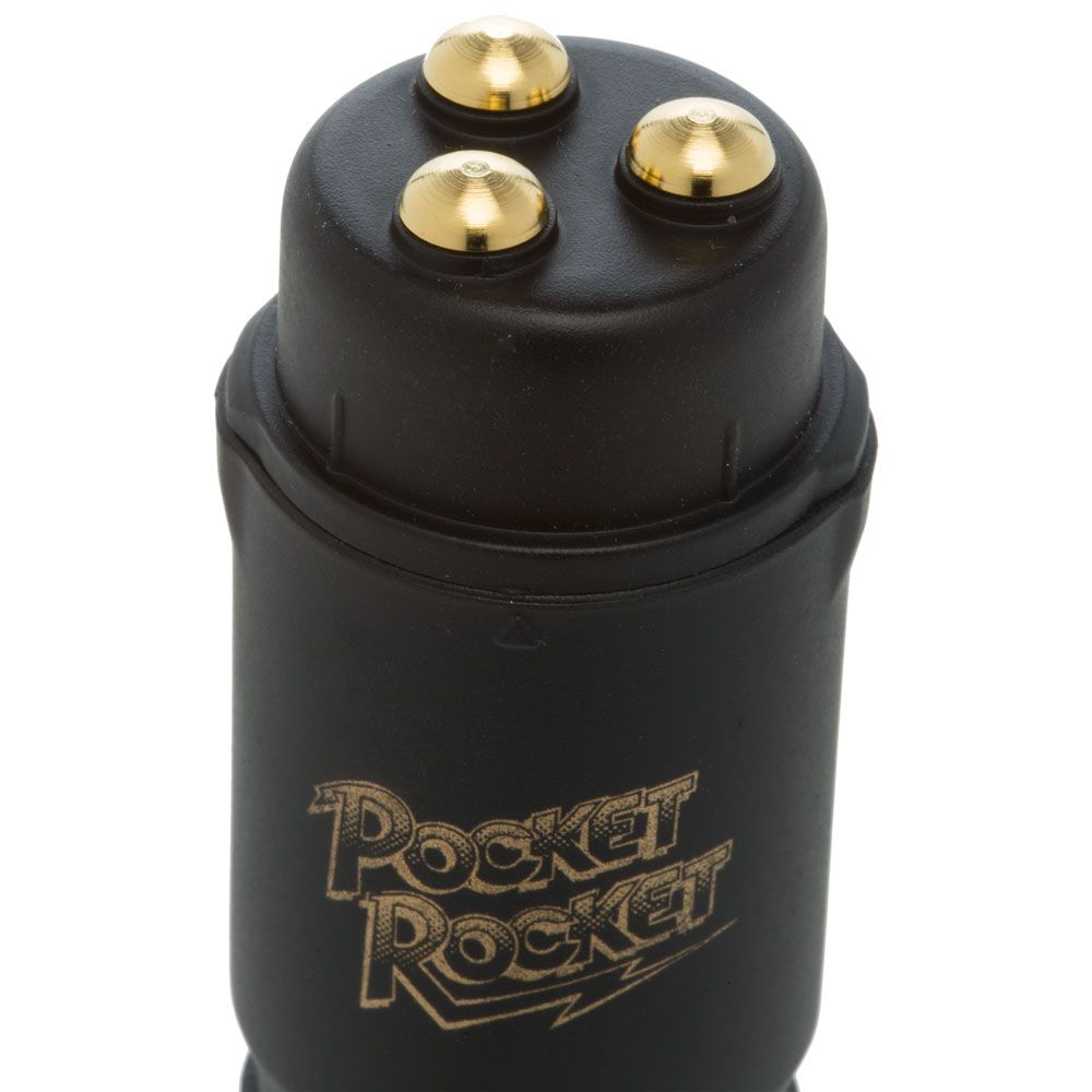 Doc Johnson Black Original Pocket Rocket Mini Vibrator