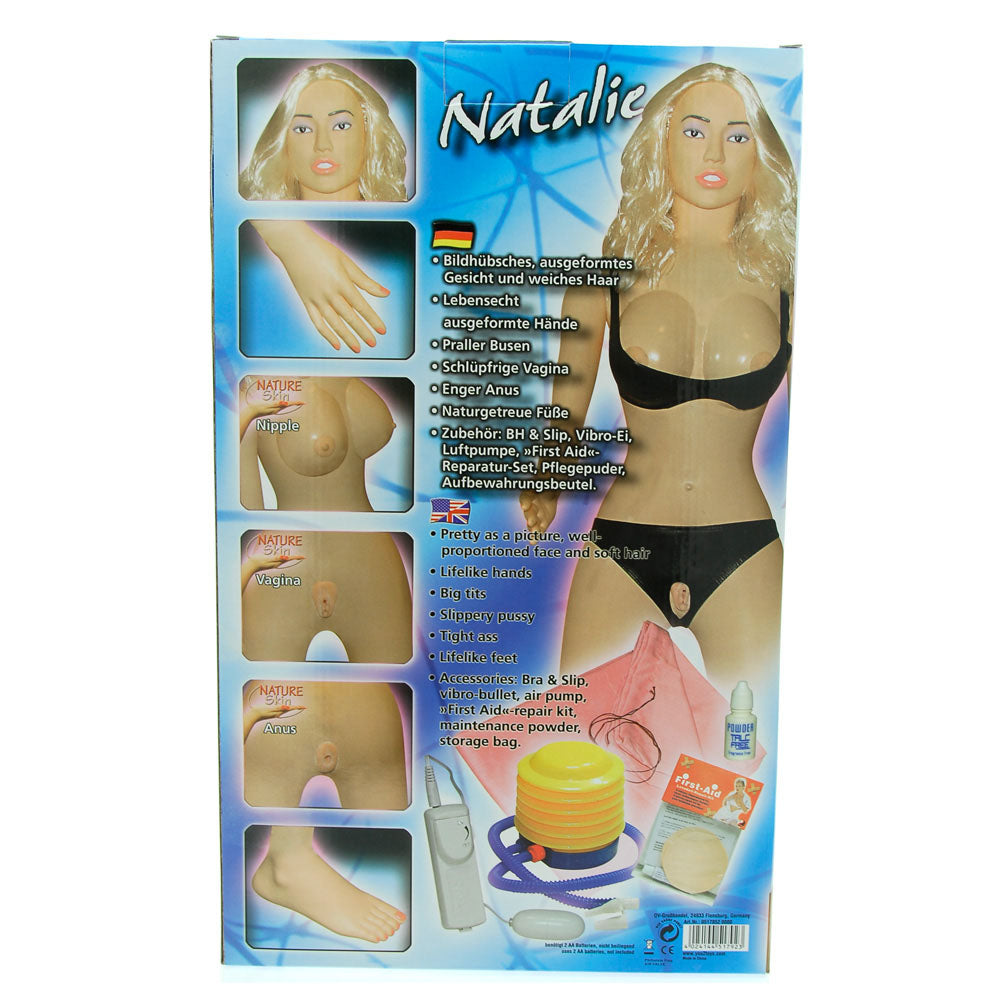 Lifelike PVC Natalie Rose Pink Love Doll with Realistic Hands