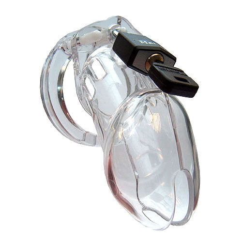 CB6000 Clear Penis Chastity Set with Locking Mechanism