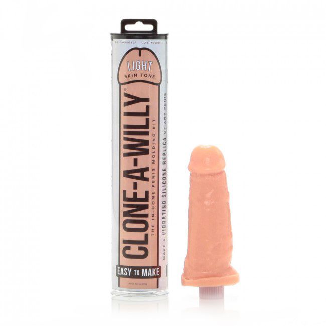 Clone A Willy Classic Flesh Vibrating Rubber Replica Kit