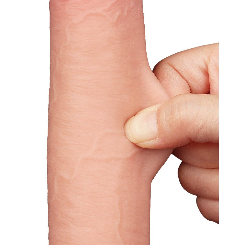 Lovetoy Realistic Dual-Density Skin Dildo 9 Inch