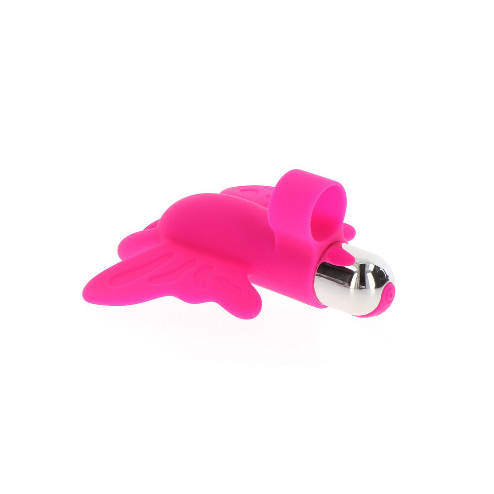 ToyJoy Pink Butterfly Pleaser Rechargeable Finger Vibe