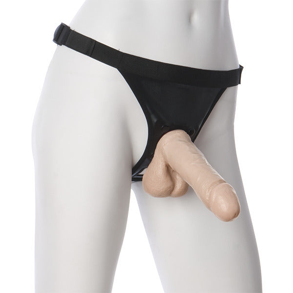 VacULock Realistic Skin Tone 6 Inch Dildo Attachment