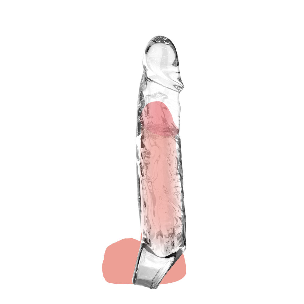 ToyJoy Clear Large Get Real Extension Sleeve