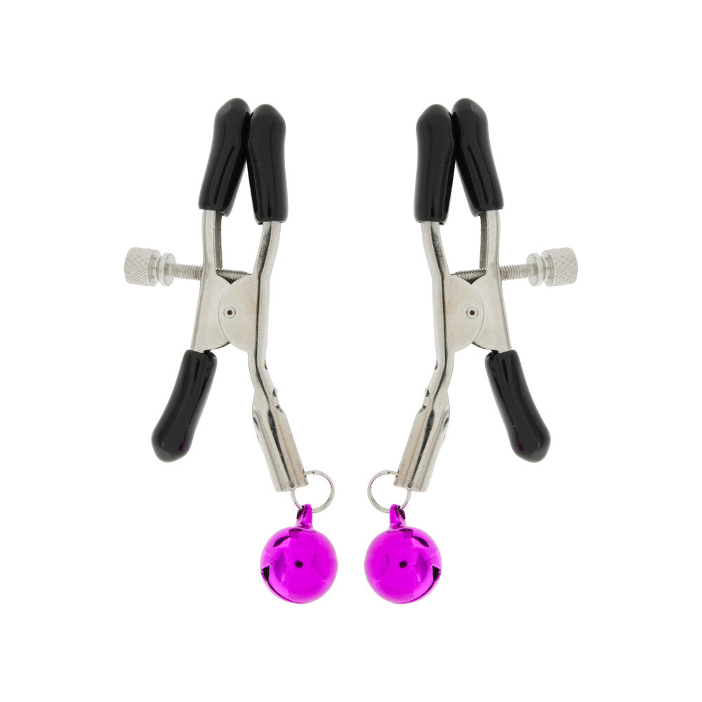 ToyJoy Silver Adjustable Nipple Teasers for Unisex BDSM