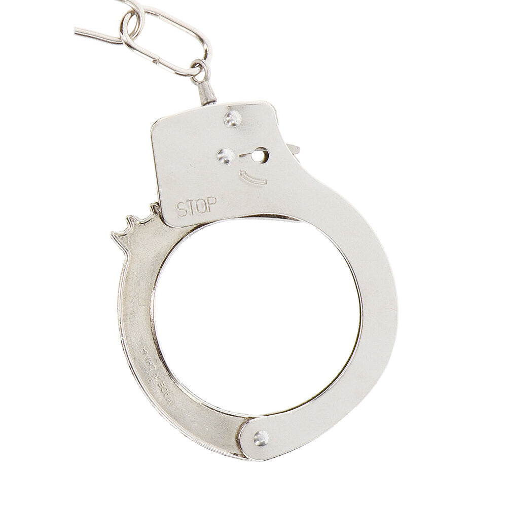 ToyJoy Silver Metal Fun Cuffs for Bondage Play
