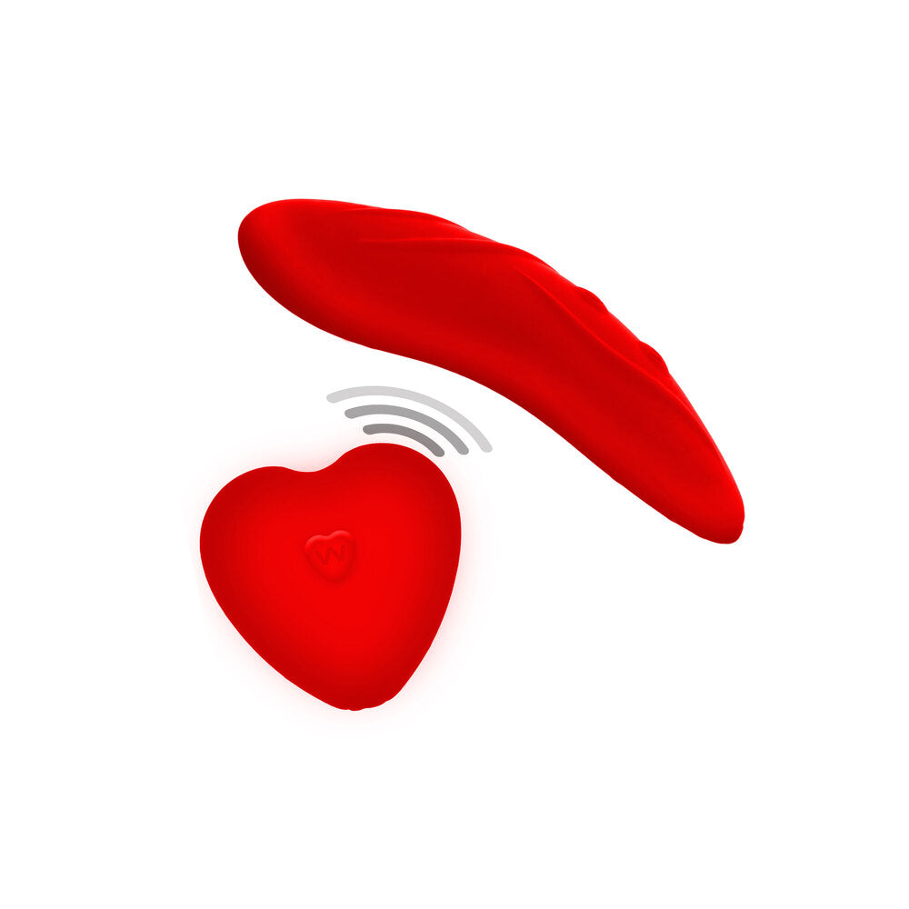 ToyJoy Red Lace Vibrating Panty with Remote Control