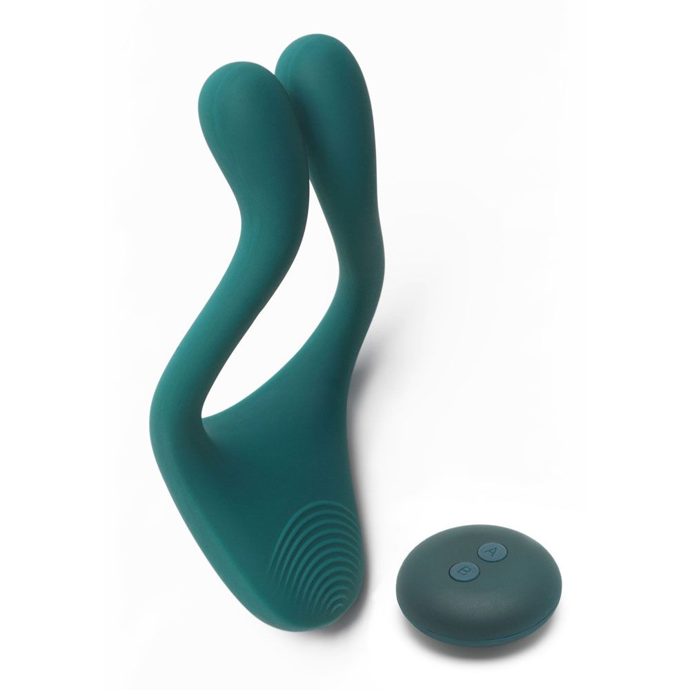 Icon Superbe Red Couples Massage with Wireless Remote