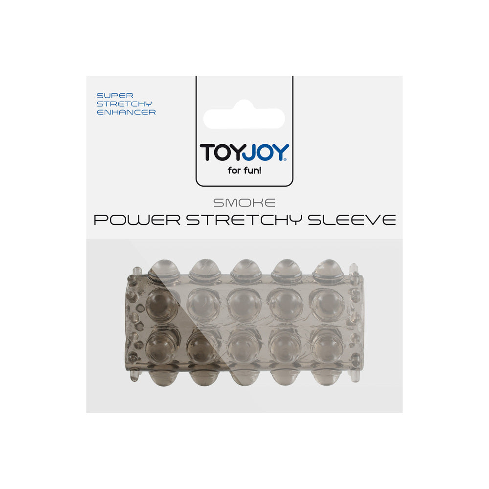ToyJoy Smoke Stretchy Pleasure Sleeve for Enhanced Intimacy