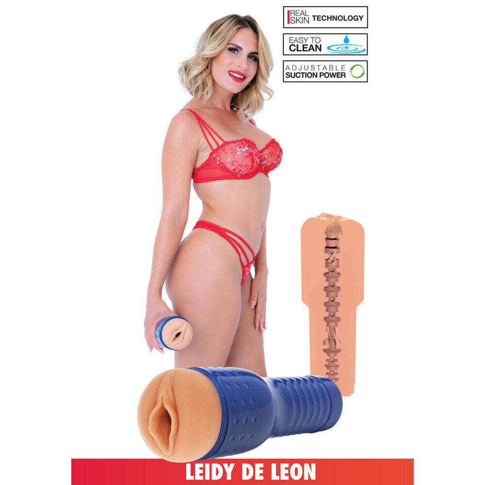 Leidy De Leon Light Skin Realistic Pussy Masturbator