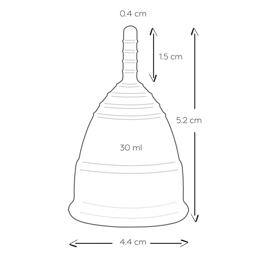 Mae B Eco-Friendly Large Silicone Menstrual Cups