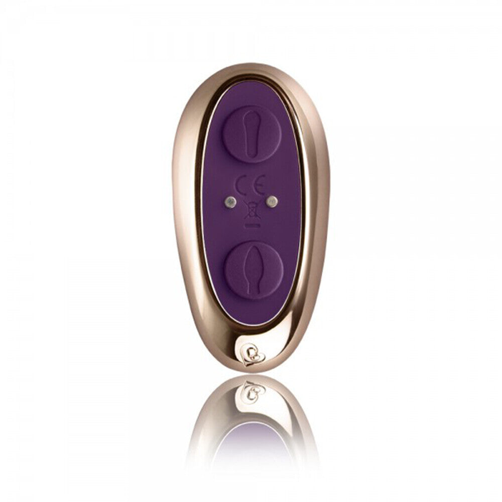 Rocks Off Purple Remote Control Couples Vibrator