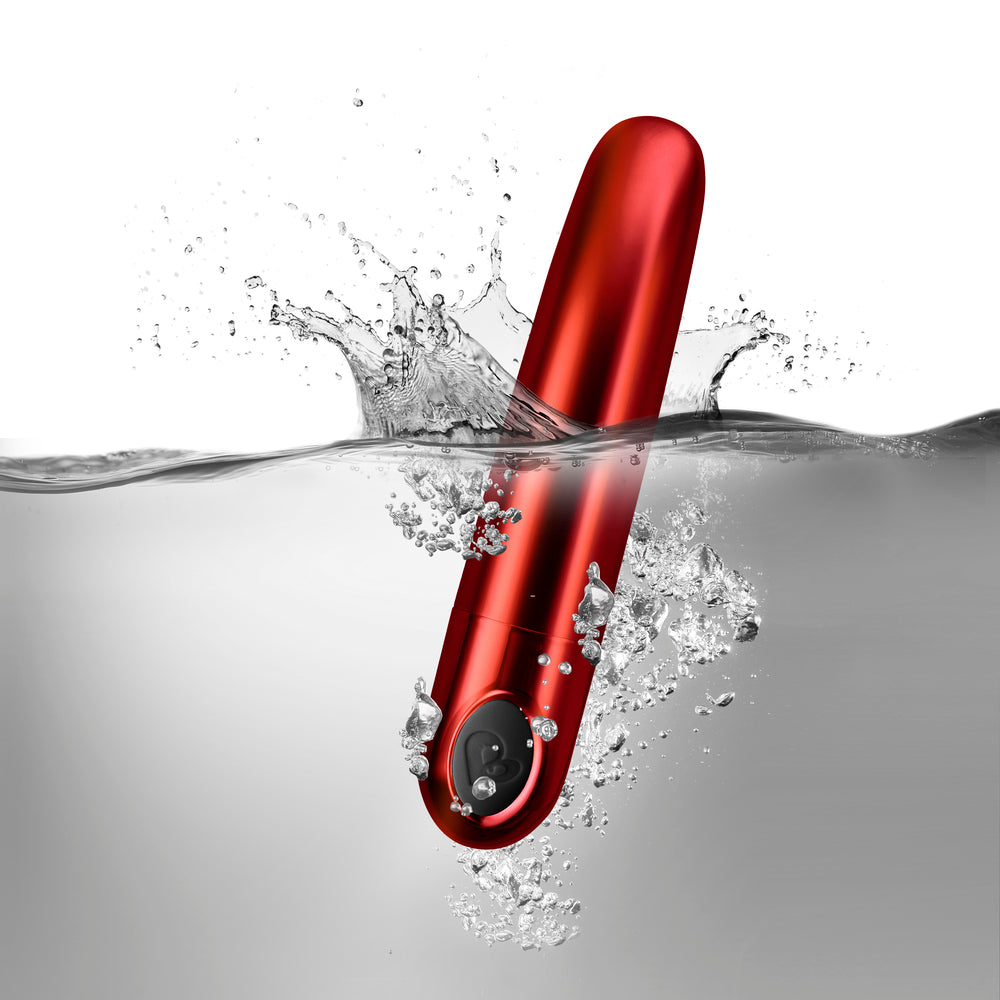 Rocks Off Ruby Silicone Vibrator with 10 Functions