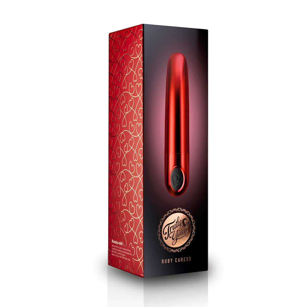 Rocks Off Ruby Silicone Vibrator with 10 Functions