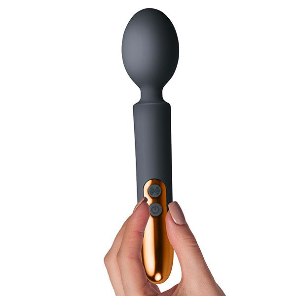 Rocks Off Oriel Purple Rechargeable Couples Play Wand