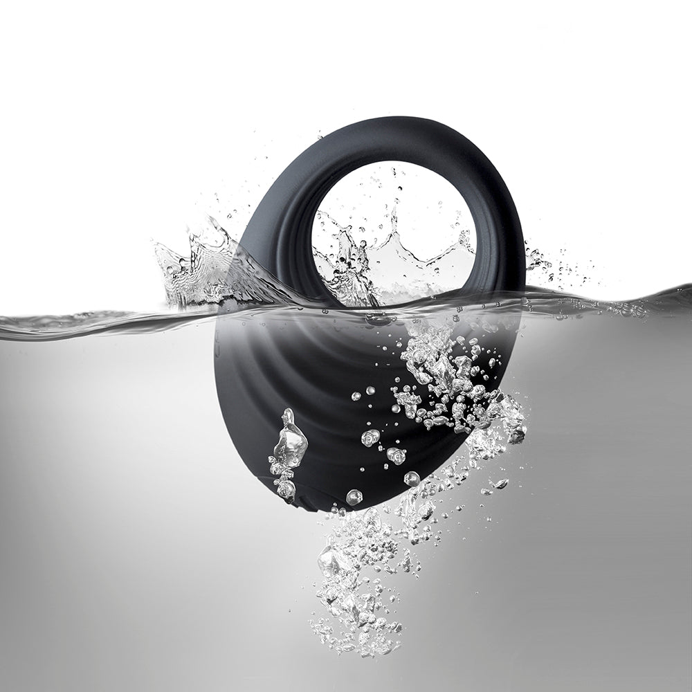 Rocks Off Blue Spire Silicone Cockring Vibe 10-Speed Waterproof