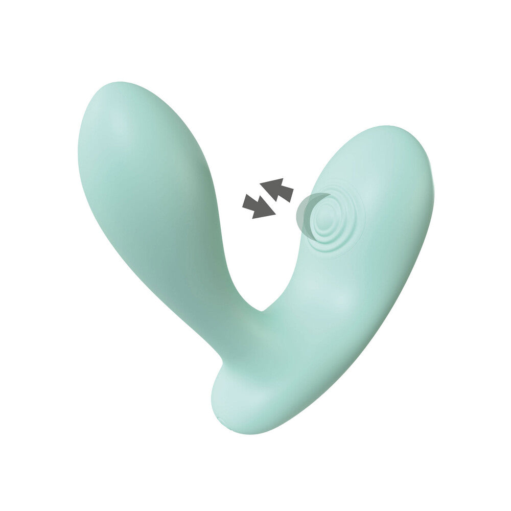 Xocoon DuoVibe II Tapping Vibrator Pink G-Spot Stimulator