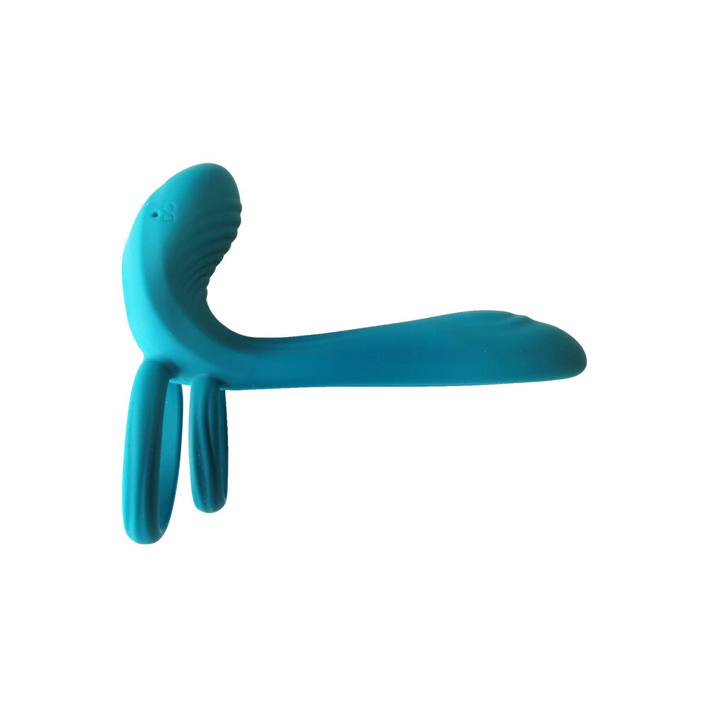 Xocoon Black Couples Vibrator Ring with Enhanced Sensitivity