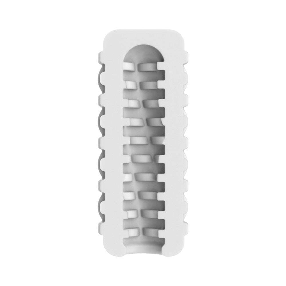 TOYJOY Hero Black Large Masturbator with Textured Sleeve