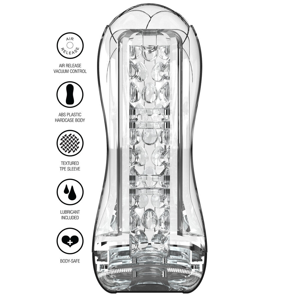 ToyJoy Clear Big Clear Blast Vacuum Stroker
