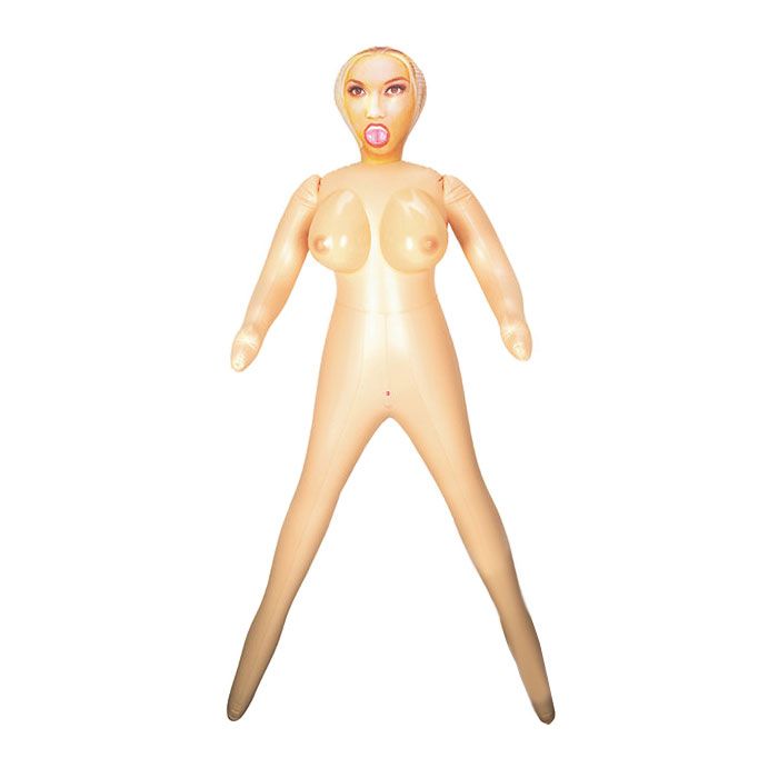 Just Jugs Inflatable Love Doll with Full Breasts and Tunnels