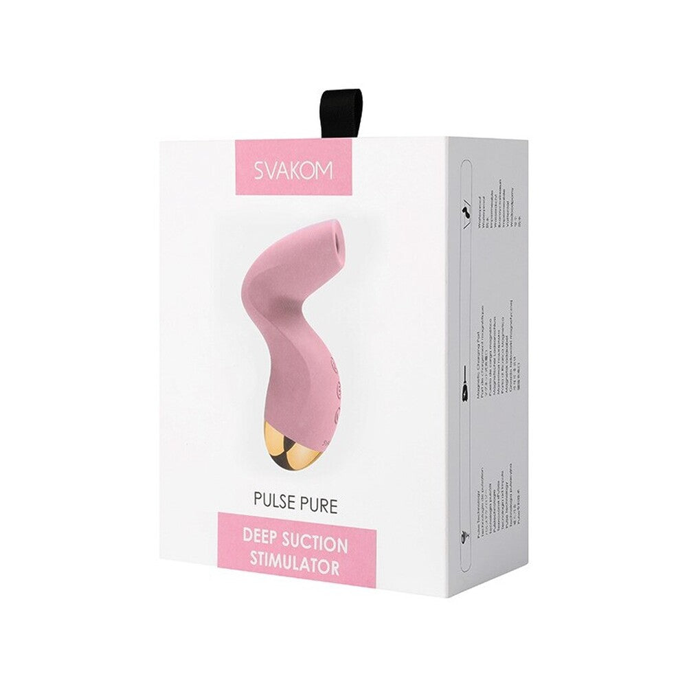 Svakom Pulse Pure Pink Deep Suction Stimulator
