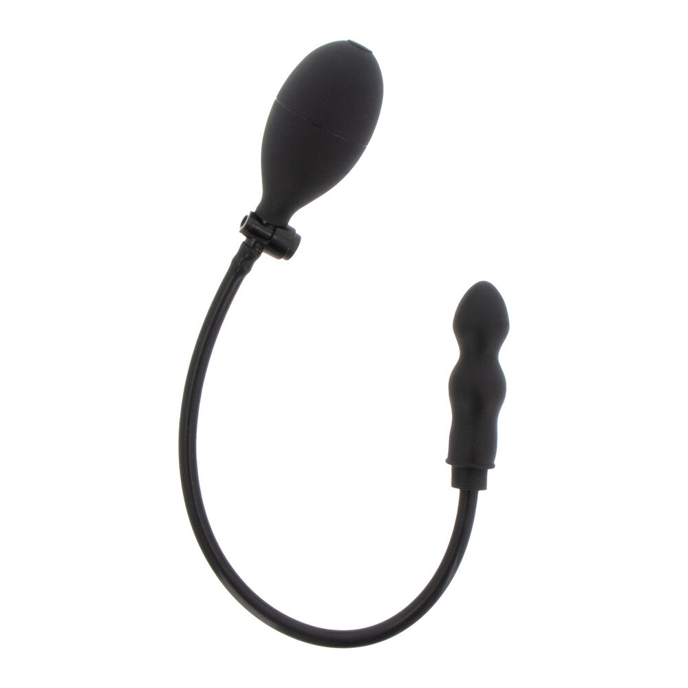 Hidden Desire Black Extreme Inflatable Dong with Quick Release Valve