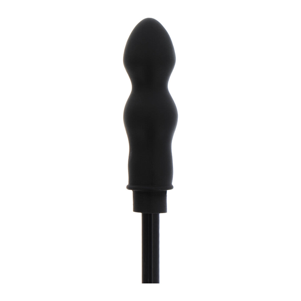 Hidden Desire Black Extreme Inflatable Dong with Quick Release Valve