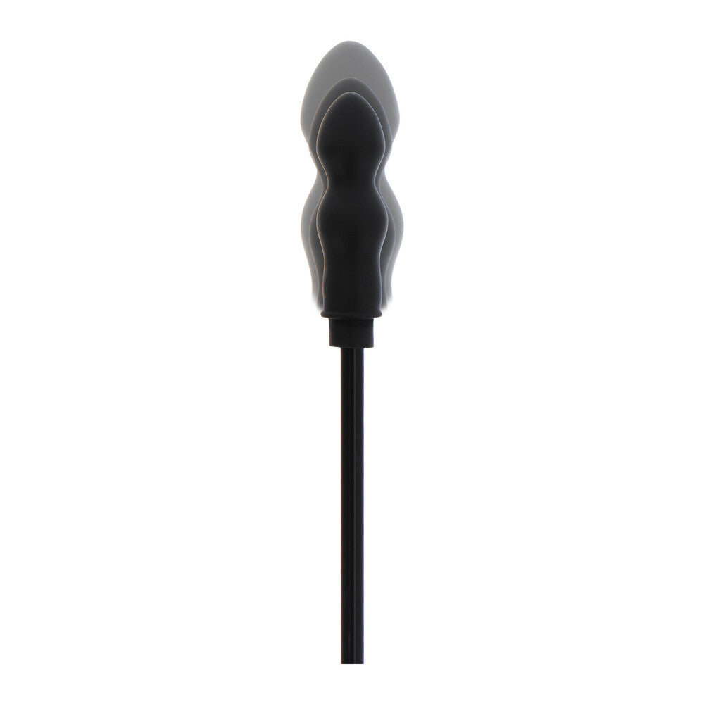 Hidden Desire Black Extreme Inflatable Dong with Quick Release Valve