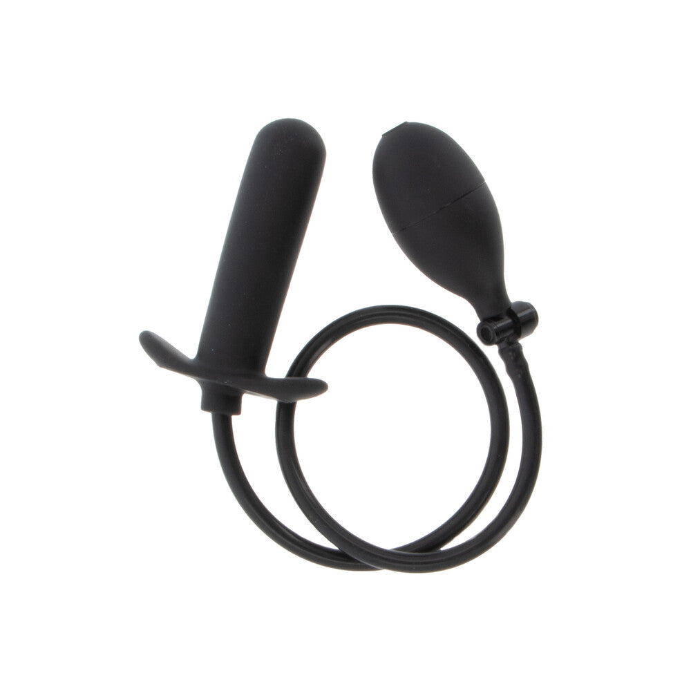 Hidden Desire Black Inflatable Smooth Plug