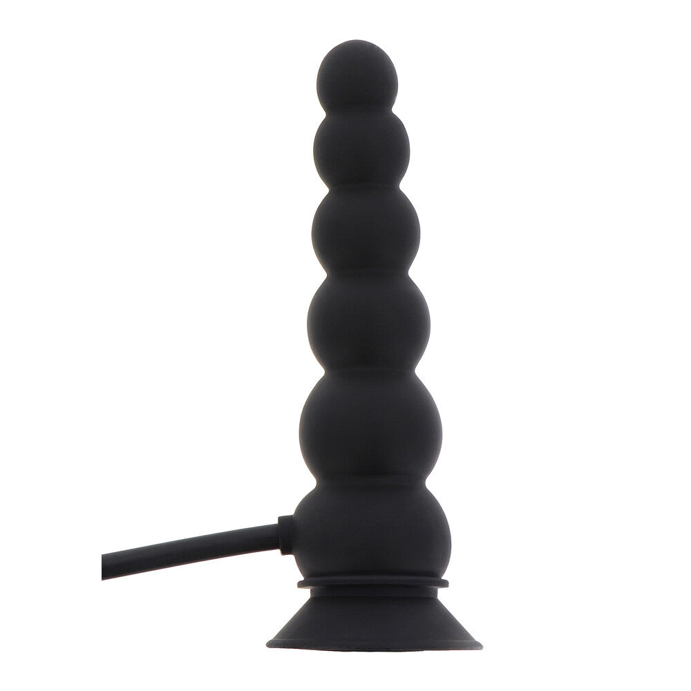 Hidden Desire Black Extreme Inflatable Suction Base Plug