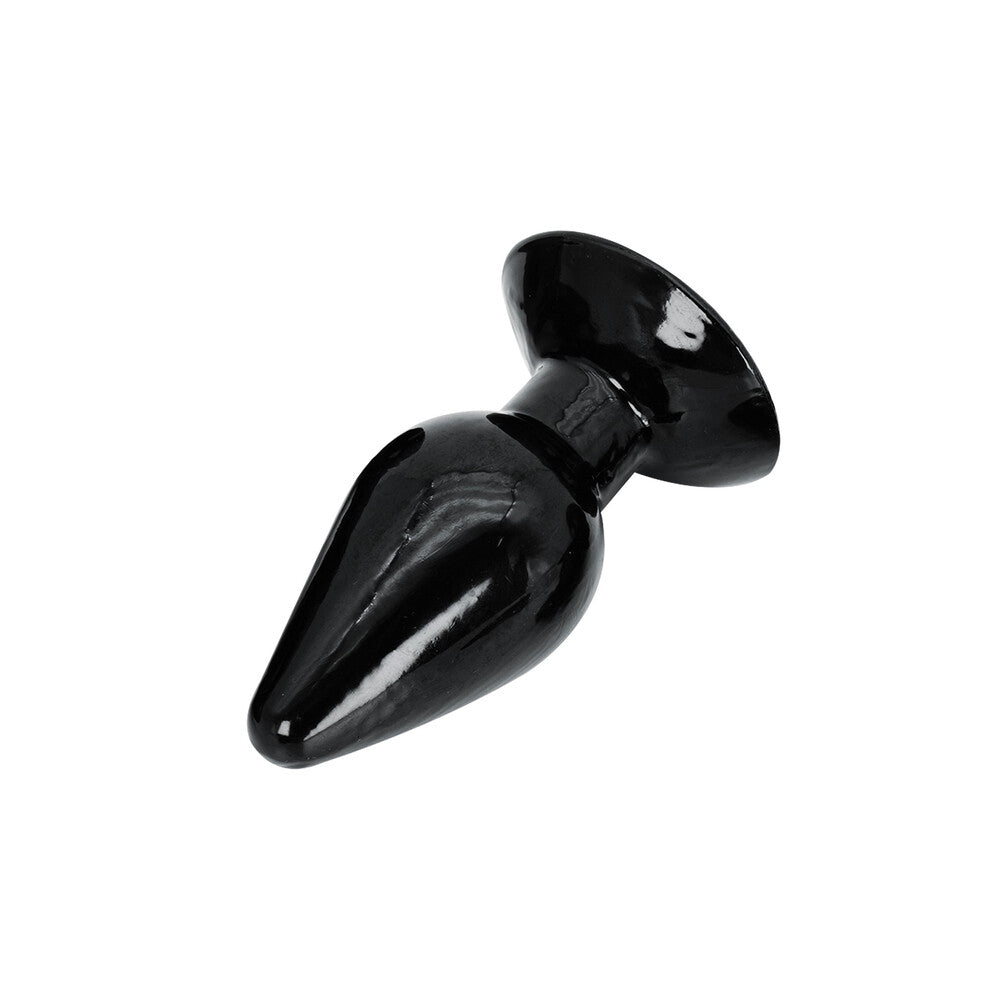 Hidden Desire Black Extreme Butt Plug Medium 4.3 Inches