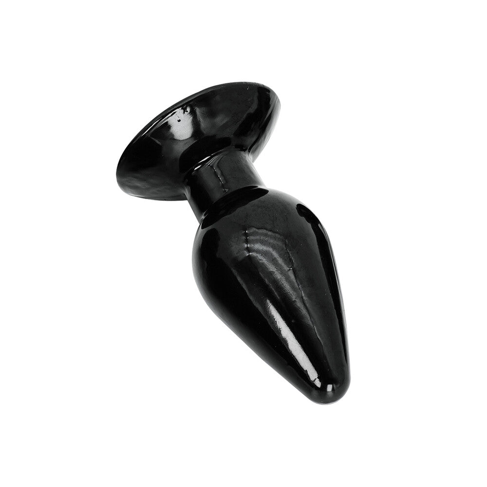 Hidden Desire Black Extreme Butt Plug Medium 4.3 Inches