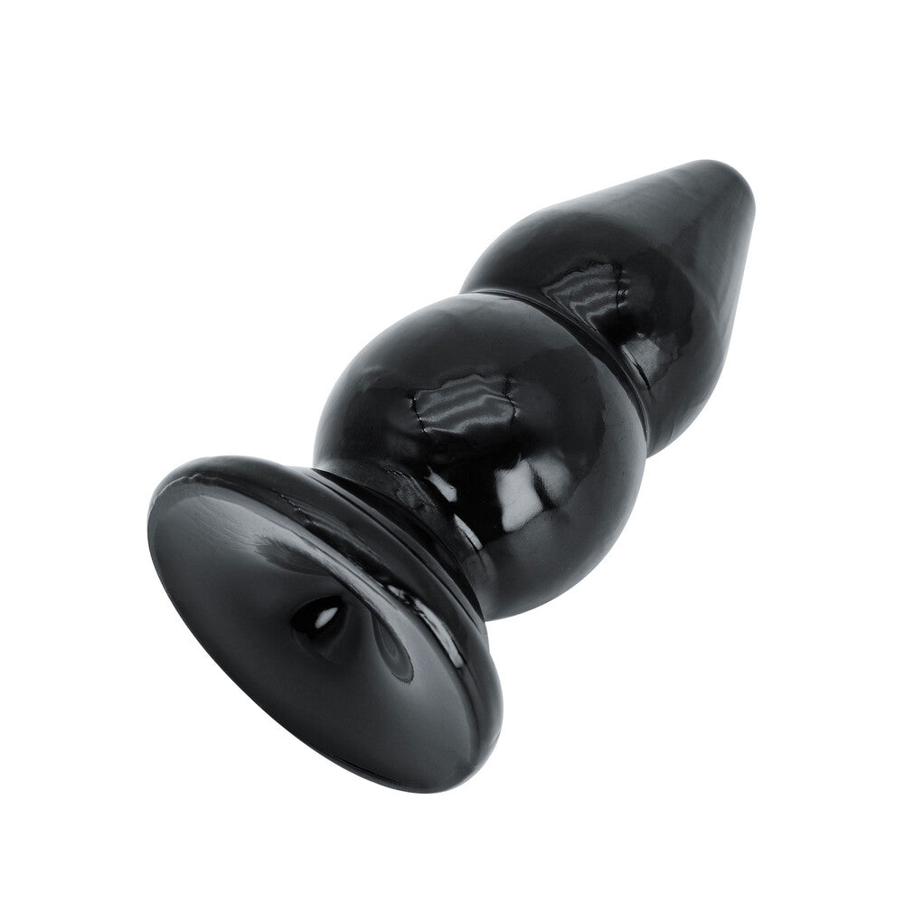 Hidden Desire Black Extreme Balls Butt Plug 6.6 Inches