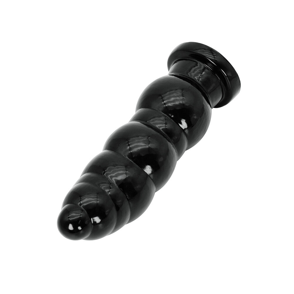 Hidden Desire Black Extreme Butt Plug Balls XL 9.6 Inches