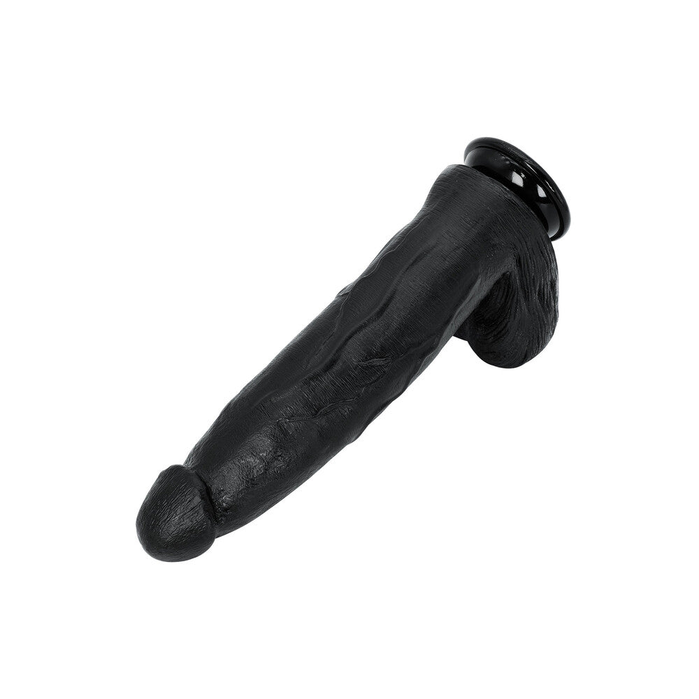 Hidden Desire Black Extreme Dildo XXL 12.5 Inch Pleasure