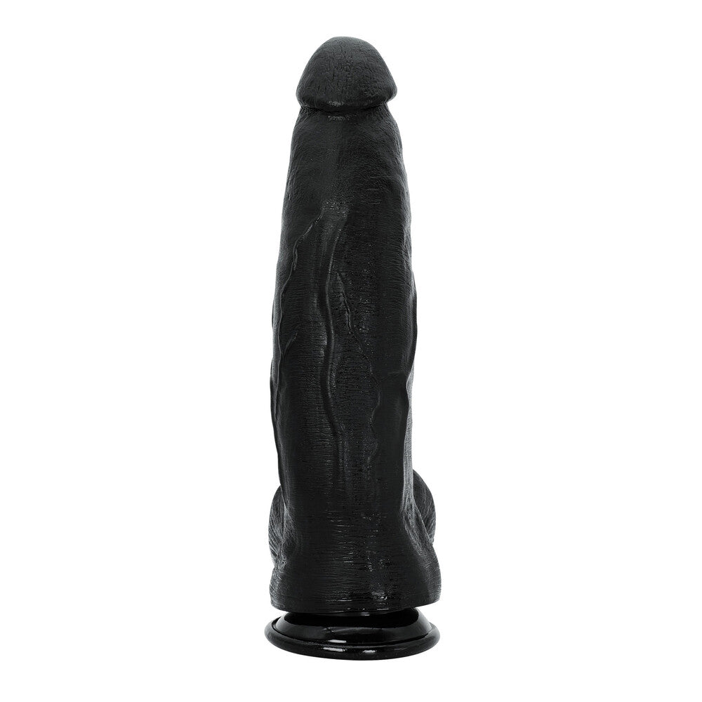 Hidden Desire Black Extreme Dildo XXL 12.5 Inch Pleasure