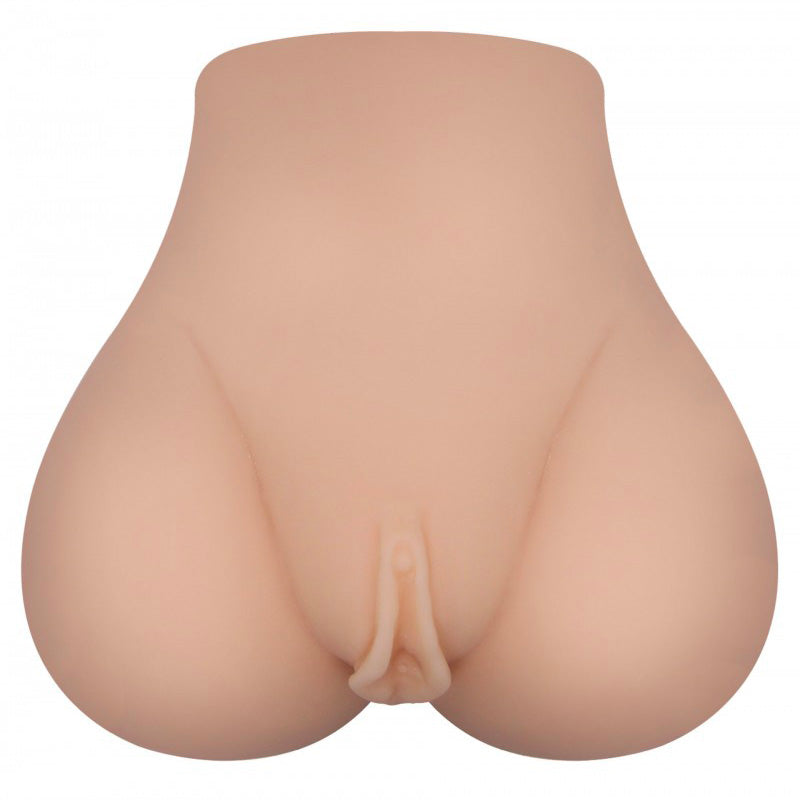 Bangers Realistic Skin Tone Dual Orifice Vibrating Masturbator