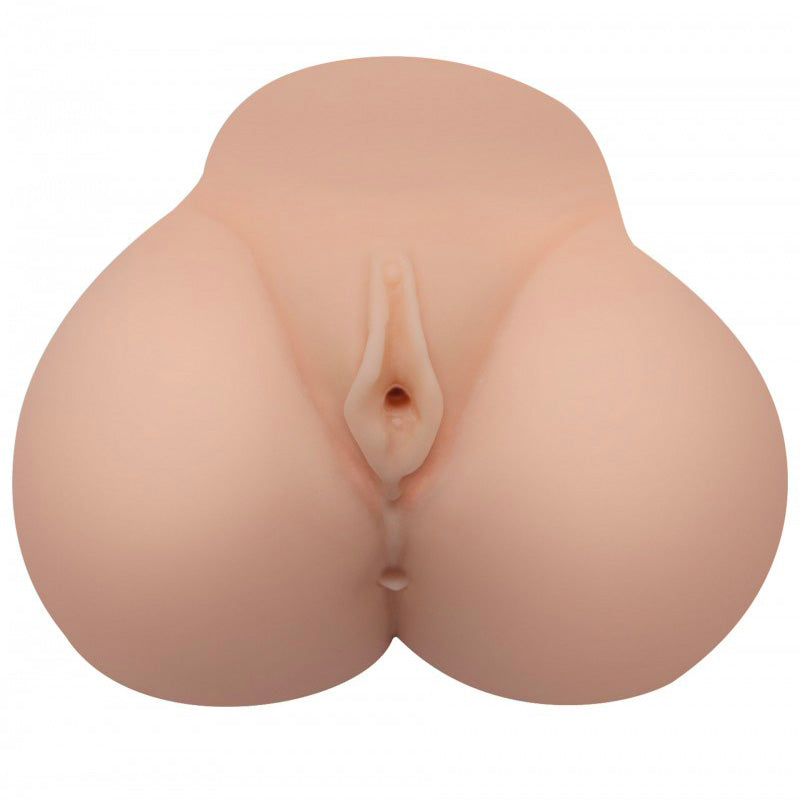 Bangers Realistic Skin Tone Dual Orifice Vibrating Masturbator