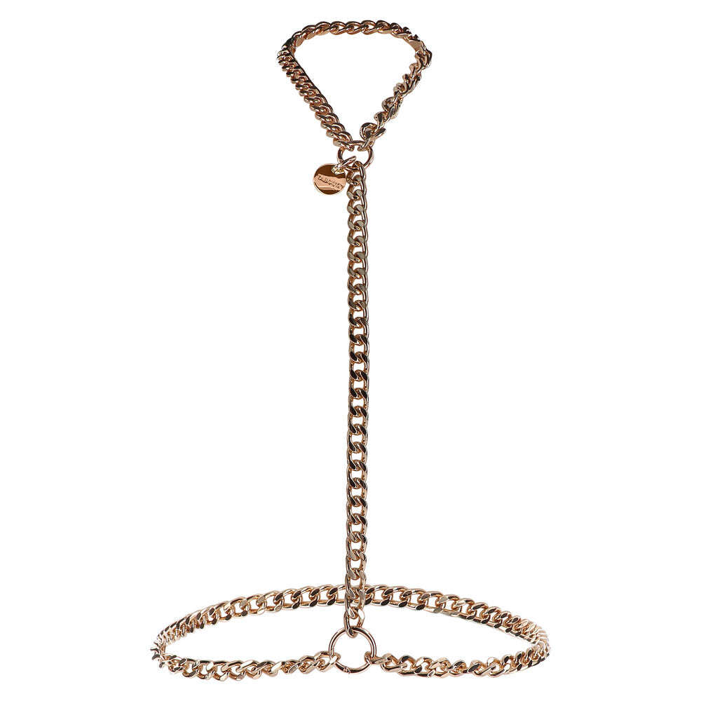 Taboom Rose Gold Dona Statement Harness for Women Large XLarge