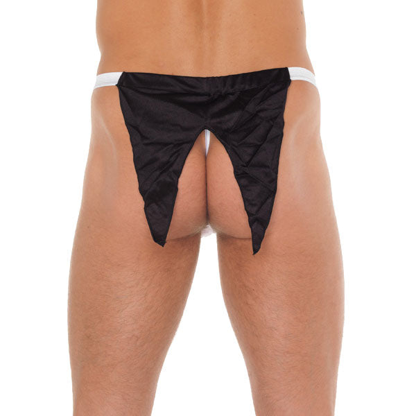 Elegant Essentials Classic White Men's G-String