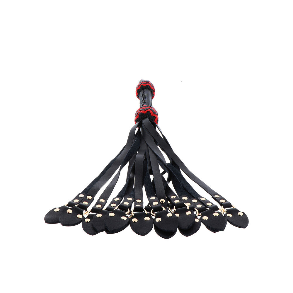 Hidden Desire Black Masters Leather CatoNine Whip