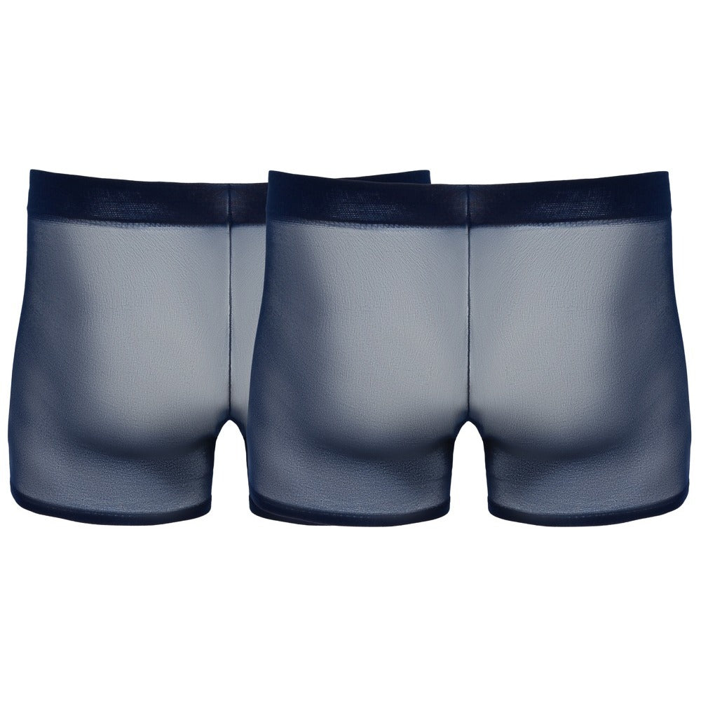 Svenjoyment Midnight Blue Transparent Revealing Pants Pack of 2