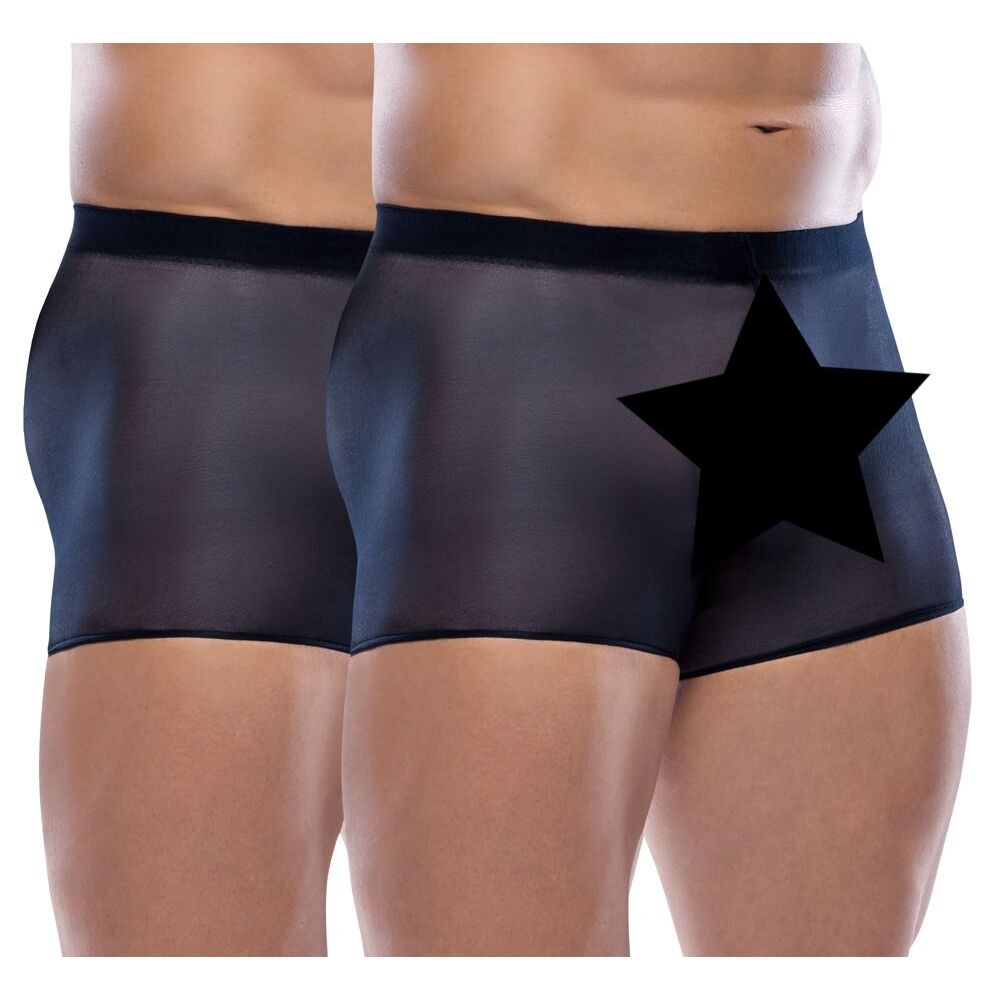 Svenjoyment Midnight Blue Transparent Revealing Pants Pack of 2
